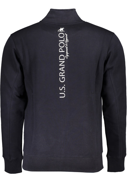 U.S. Grand Us Grand Men's Blue Zip-Up Sweatshirt