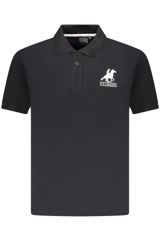 U.S. Grand Us Grand Polo Short Sleeve Men's Black
