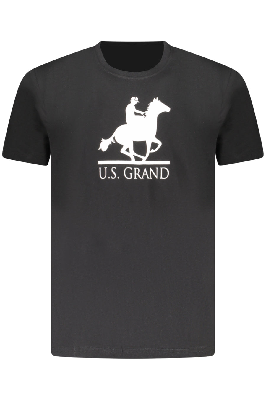 U.S. Grand Us Grand Men's Black Short-Sleeve T-Shirt