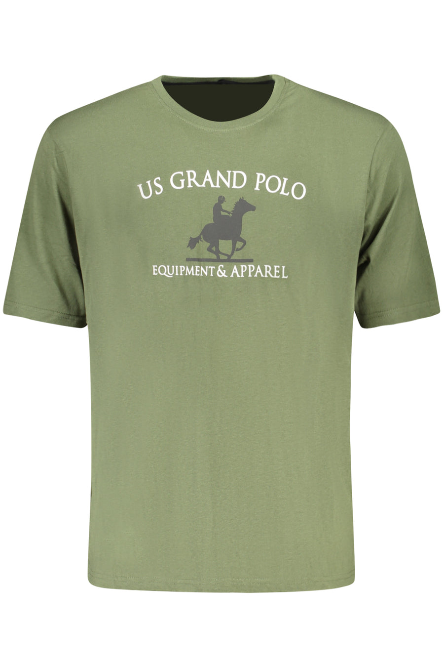 U.S. Grand Us Grand Men's Short-Sleeved Green T-Shirt