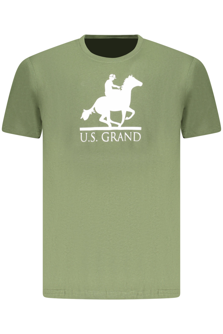 U.S. Grand Us Grand Men's Short-Sleeved Green T-Shirt