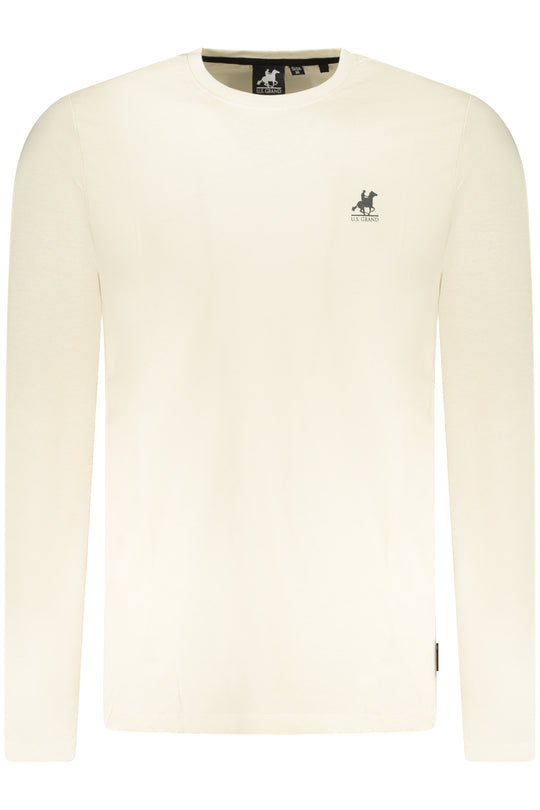 U.S. Grand Us Grand Men's Long-Sleeve T-Shirt Beige