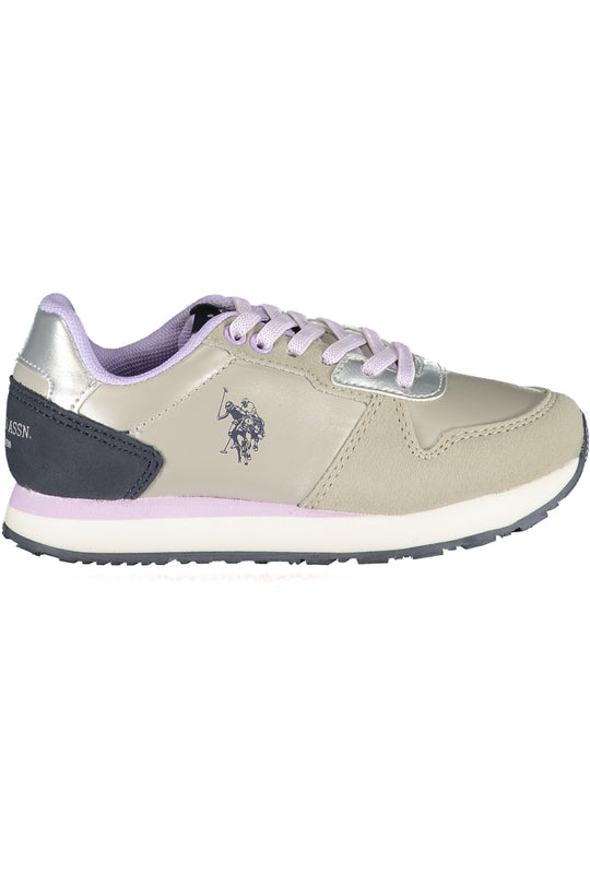 U.S. Polo Assn. Silver Sports Shoes for Children