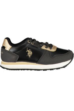 U.S. Polo Assn. Black Children's Sports Shoes