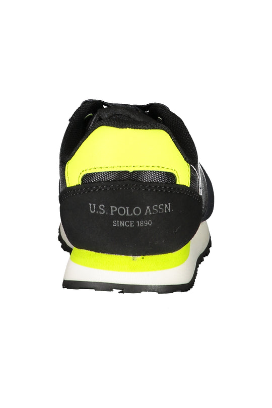 U.S. Polo Assn. Black Children's Sports Shoes