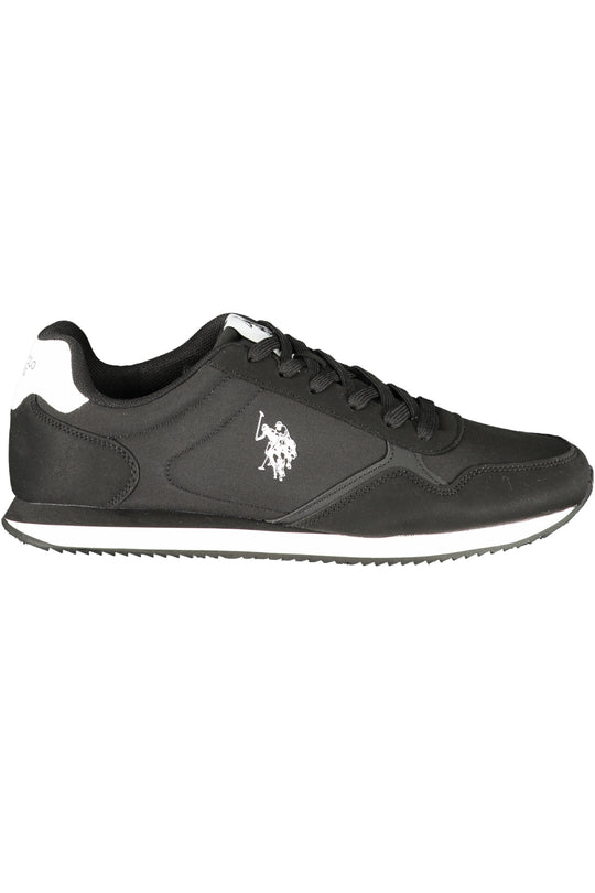 U.S. Polo Assn. Men's Black Sports Footwear