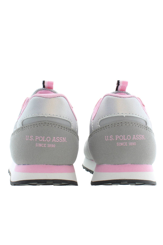 U.S. Polo Assn. Girls' Gray Sports Footwear