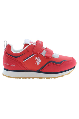 U.S. Polo Assn. Kids' Red Sports Footwear