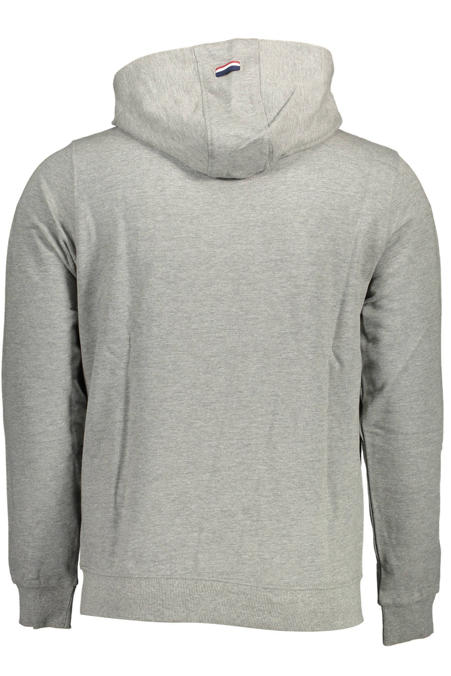 U.S. Polo Assn. Felpa con cappuccio in cotone con ricamo – Cinzento